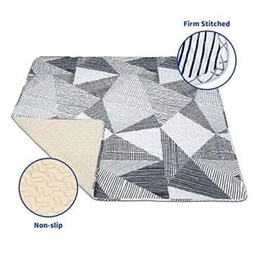 TANOSHII Baby Play Mat for 47"x47" Playpens | Portable & Washable