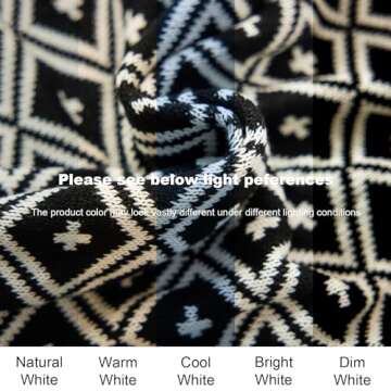 SNUGBLAKI Black and White Throw Blankets, Decorative Knitted Patterned Blanket with Tassel, Lightweight Soft Throw Blanket for Sofa Couch Bed and Living Room, Boho Home Decor All Season, 50x70 inch
