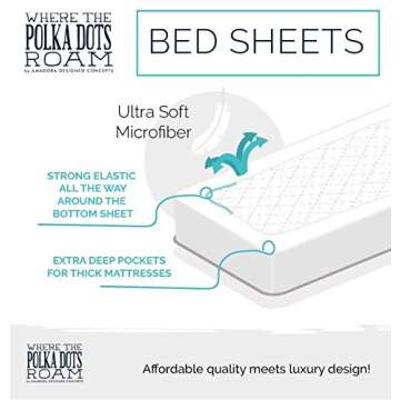 Whimsical Ballerina Twin Bed Sheets Set for Kids