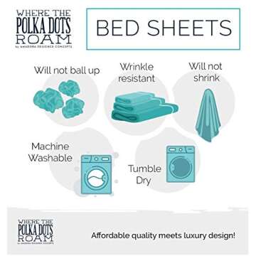 Whimsical Ballerina Twin Bed Sheets Set for Kids