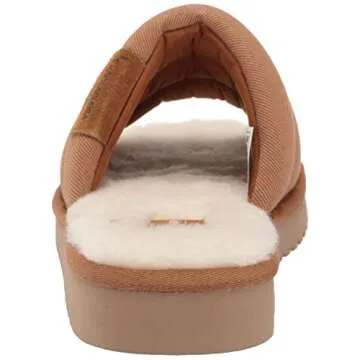 Koolaburra by UGG Men's Rommie Slipper, Chestnut, Size 12