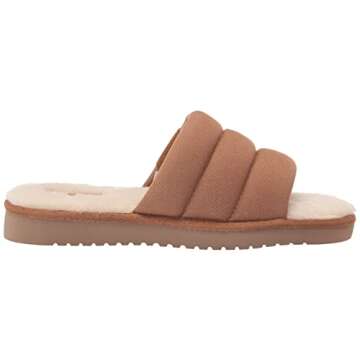 Koolaburra by UGG Men's Rommie Slipper, Chestnut, Size 12