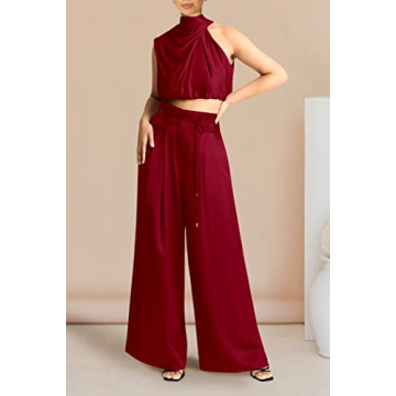 Chic PRETTYGARDEN Summer 2 Piece Outfits Set for Women