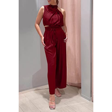 Chic PRETTYGARDEN Summer 2 Piece Outfits Set for Women