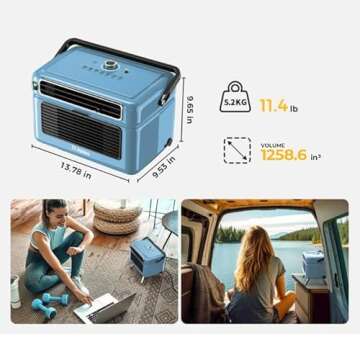 Portable Air Conditioner - 4-in-1 Compact Cooling Solution