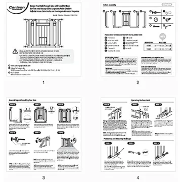 Stylish Extra Wide Pet Gate with Small Door Access