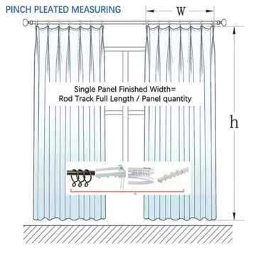 Luxurious TWOPAGES Blackout Curtain for Bedroom Decor