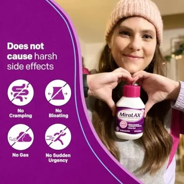 MiraLAX Gentle Constipation Relief Laxative Powder PEG 3350