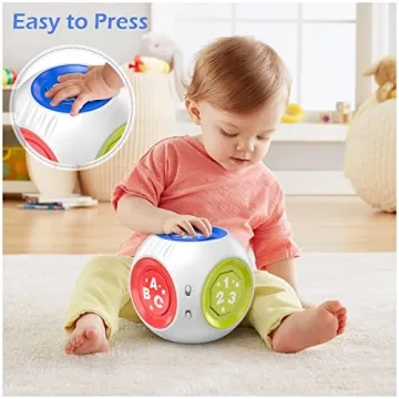 Talkfun Colorful Music Cube Bilingual Educational Toy