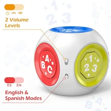 Talkfun Colorful Music Cube Bilingual Educational Toy