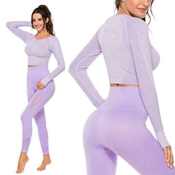 SEASUM Women Athletic Crop Top for Ultimate Comfort