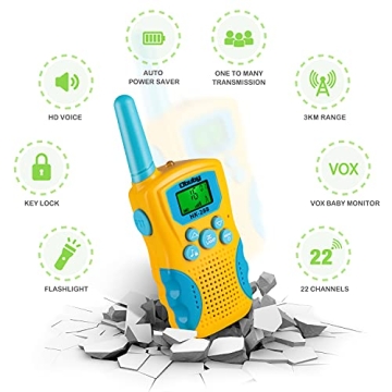 Obuby Walkie Talkies for Kids - Adventure Toys for Ages 3-12
