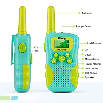 Obuby Walkie Talkies for Kids - Adventure Toys for Ages 3-12