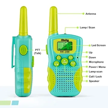 Obuby Walkie Talkies for Kids - Adventure Toys for Ages 3-12