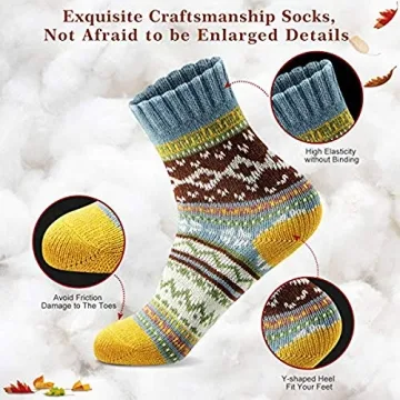 Cozy Women's Winter Socks - Perfect Christmas Gift