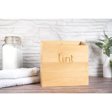 UpTrend Design Magnetic Lint Bin for Laundry Room Magnetic Laundry Lint Bin Magnetic Lint Holder Bin for Laundry Room Trash Can for Laundry Room Laundry Lint Box for Laundry Room Dryer Lint Bin