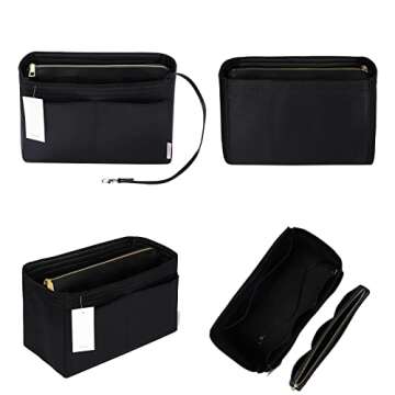 ZTUJO Purse Organizer Insert - Stylish and Functional