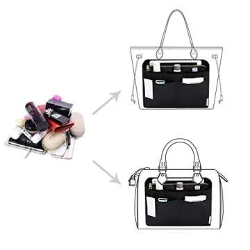 ZTUJO Purse Organizer Insert - Stylish and Functional