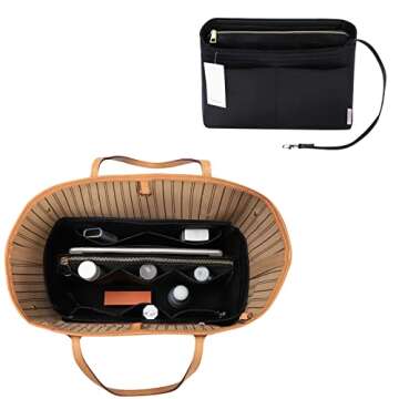 ZTUJO Purse Organizer Insert - Stylish and Functional