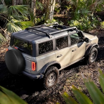 AmFor Universal Spare Tire Cover for Jeep, RV, SUV - 28' - 29'