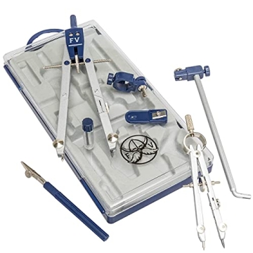Precision Drafting Compass Set for Geometry and Design