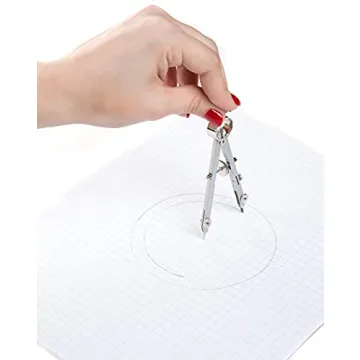 Precision Drafting Compass Set for Geometry and Design