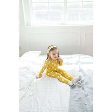 VAENAIT BABY Kids Boys 100% Cotton Sleepwear Pajamas 2pcs Set Candy Mango XS