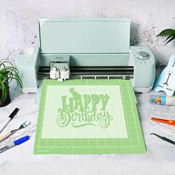 Gwybkq Cricut Cutting Mat 8 Pack Durable 12x12 Inch