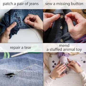 Easy Sewing Kit for Quick Repairs - Beginners to Experts