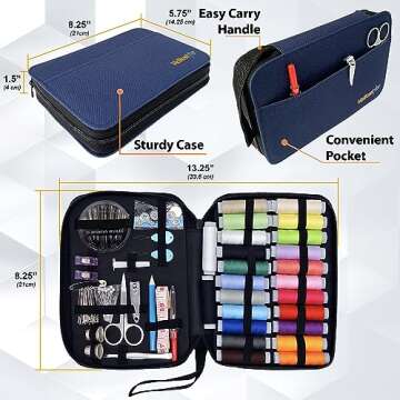 Easy Sewing Kit for Quick Repairs - Beginners to Experts