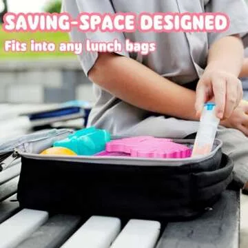 HiYZ Slim Ice Packs - Reusable Perfect for Lunch Boxes