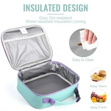 Genteen Insulated Lunch Box for Kids - Perfect for School