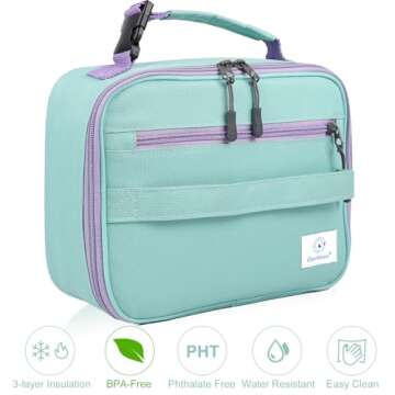 Genteen Insulated Lunch Box for Kids - Perfect for School