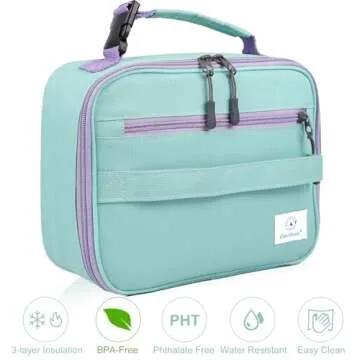 Genteen Insulated Lunch Box for Kids - Perfect for School