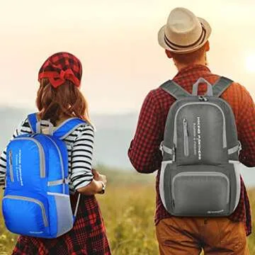 ZOMAKE Lightweight Packable Backpack for Travel and Hiking