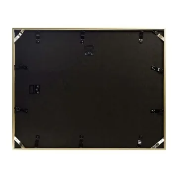 Elegant Golden State Art 12x16 Picture Frame with Mat