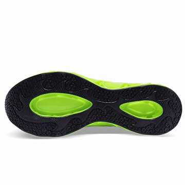 Top MOSHA BELLE Running Sneakers for Men in Fluorescent Green