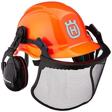 Husqvarna ProForest Chain Saw Helmet System for Ultimate Safety