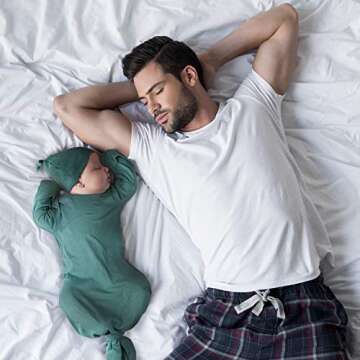 Super Soft Baby Knotted Gown for Newborns - Cute & Cozy Sleepwear