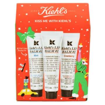 Kiehl's Kiss Me Lip Balm Treatment Set - 3 Flavors