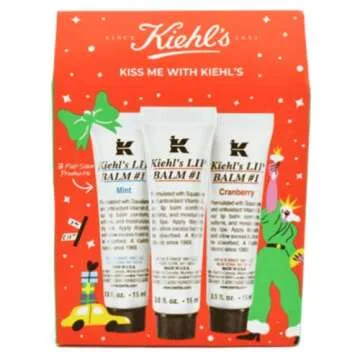 Kiehl's Kiss Me Lip Balm Treatment Set - 3 Flavors
