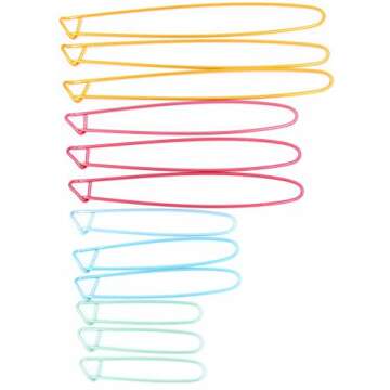 Knitting Stitch Holders - LeBeila 12 pcs Yarn Stitch Holder Set for Knitting Notions/Crochet Needle ...