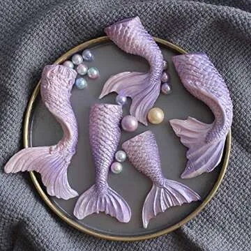 Mermaid Tail Silicone Mold for Baking and Decorating
