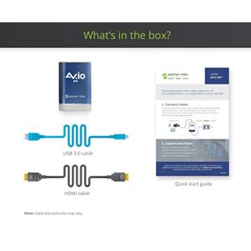 AV.io 4K – Grab and Go USB Video Capture for HD 1080p 60 fps and UHD 4K 30 fps