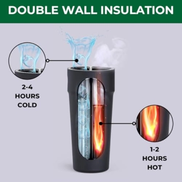 Innovative 30oz Dual-Chamber Tumbler for Hot & Cold Drinks
