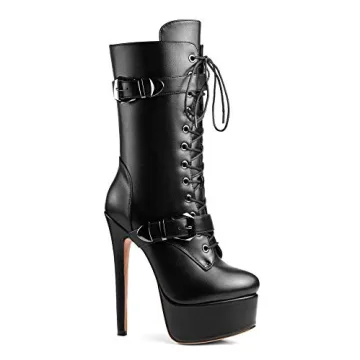 High Platform Stiletto Heels - ANN CREEK Batian Boots
