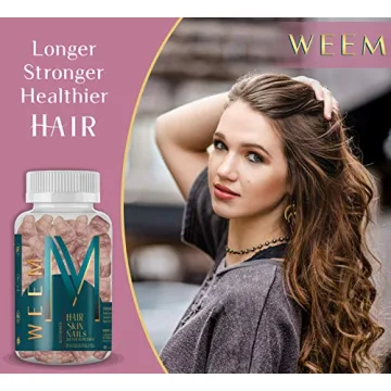 WEEM Hair Skin and Nails Gummies for Healthy Hair