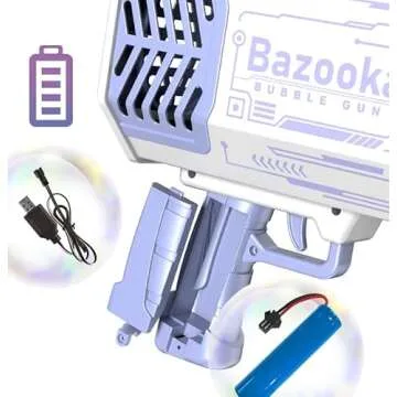 Czl Meco 69 Hole Bubble Machine for Endless Fun