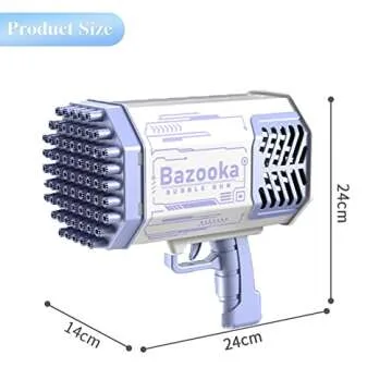 Czl Meco 69 Hole Bubble Machine for Endless Fun