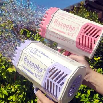 Czl Meco 69 Hole Bubble Machine for Endless Fun